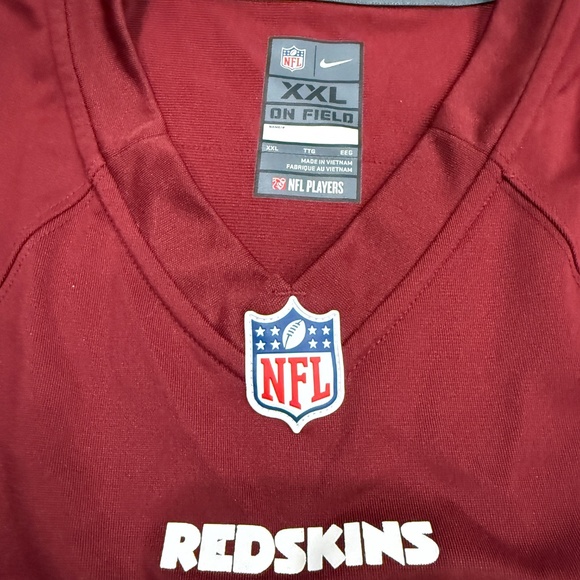 Nike Washington Redskins NFL Robert Griffin 10 RG3 On Field Jersey XXL Commander - Picture 4 of 7